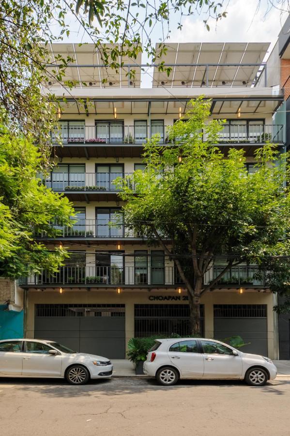 Choapan 28 - Lux Apartments In Condesa Mexikóváros Kültér fotó