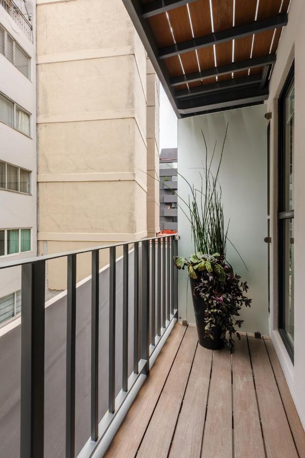Choapan 28 - Lux Apartments In Condesa Mexikóváros Kültér fotó