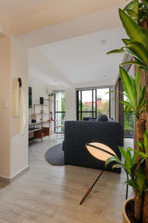 Choapan 28 - Lux Apartments In Condesa Mexikóváros Kültér fotó