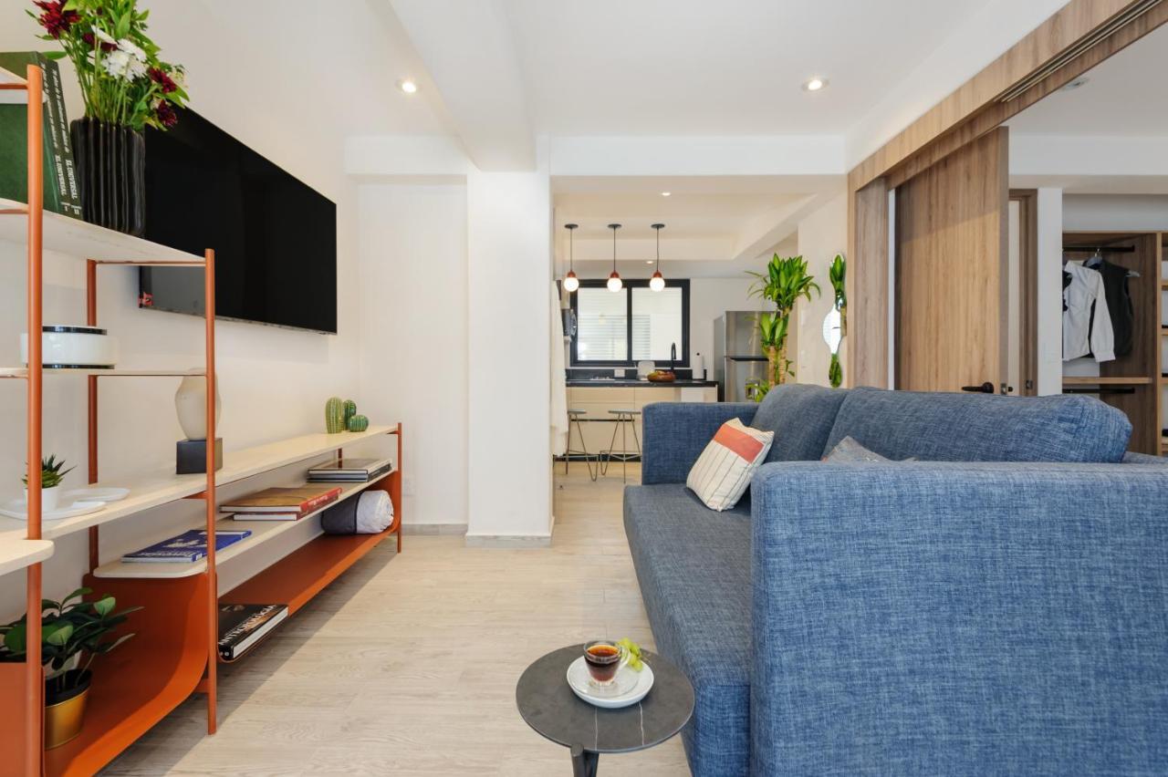 Choapan 28 - Lux Apartments In Condesa Mexikóváros Kültér fotó