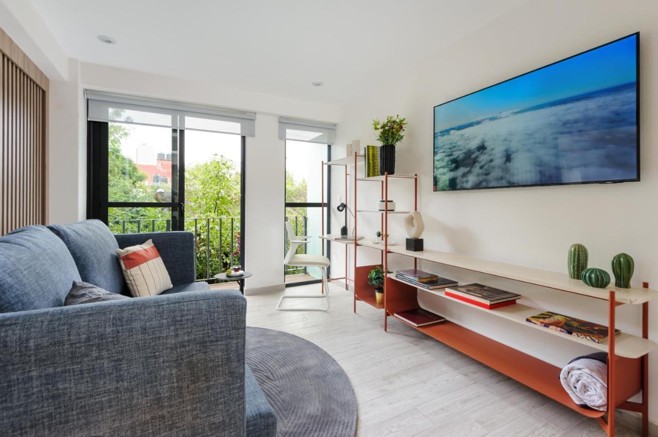 Choapan 28 - Lux Apartments In Condesa Mexikóváros Kültér fotó